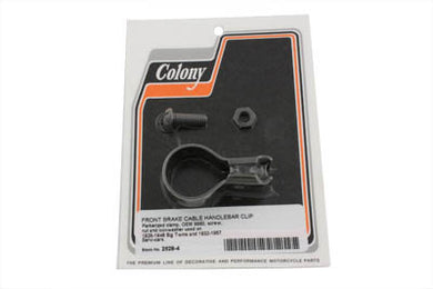 Front Brake Cable Handlebar Clip Parkerized 1928 / 1929 J 1932 / 1957 G 1930 / 1936 VL 1928 / 1952 WL 1936 / 1940 EL 1941 / 1948 FL