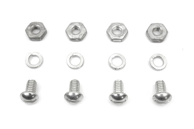 Cadmium Speedometer Mount Kit Bolt Set 1936 / 1940 EL 1941 / 1984 FL