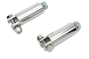 Footpeg Mount Bars Chrome 0 /  Custom application to accept male end pegs