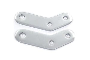 Chrome Elevated Footpeg Mount Bracket Set 1977 / 1984 FX