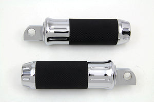 Chrome Plain Style Footpeg Set 0 /  All models with female mounting block