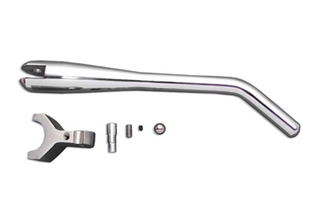 Chrome Kickstand Assembly Weld-On Type 0 /  Custom application for 1-1/8 frame tube