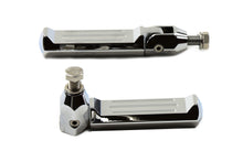 Load image into Gallery viewer, Chopper Footpeg Set Chrome 0 /  All models with 1/2&quot; threaded hole&quot;