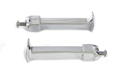 Chrome Railroad Style Footpeg Set 0 /  Custom Applications