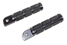 Load image into Gallery viewer, Black Retro Passenger Footpeg Set 0 /  All models with female mounting blocks