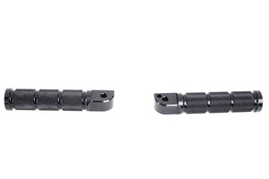 Black Retro Passenger Footpeg Set 0 /  All models with female mounting blocks