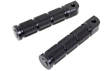 Load image into Gallery viewer, Black Retro Passenger Footpeg Set 0 /  All models with female mounting blocks