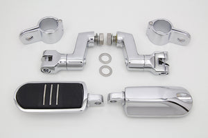 Chrome Streamliner Footpeg Kit 0 /  Custom application utilizes a 1/2" mounting hole"