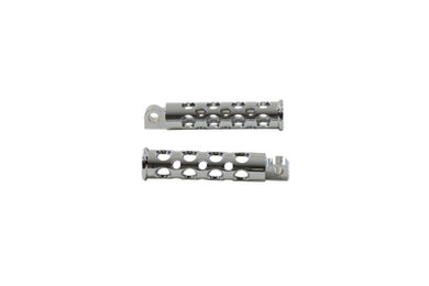 Chrome Hole Shot Style Footpeg Set 0 /  All models with female mounting block