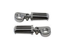 Load image into Gallery viewer, Chrome Railer Style Footpeg Set 0 /  All models with 1-1/4&quot; engine bars&quot;