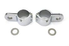 Load image into Gallery viewer, Chrome 1-1/4&quot; Footpeg Mount Clamp Set 0 /  Custom application