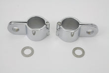 Load image into Gallery viewer, Chrome 1-1/4&quot; Footpeg Mount Clamp Set 0 /  Custom application