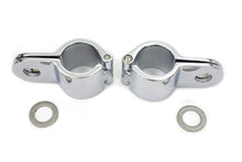 Load image into Gallery viewer, Chrome 1-1/8 Footpeg Mount Clamp Set 0 /  Custom application