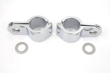 Load image into Gallery viewer, Chrome 1-1/8 Footpeg Mount Clamp Set 0 /  Custom application