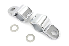 Load image into Gallery viewer, Chrome 1-1/8 Footpeg Mount Clamp Set 0 /  Custom application