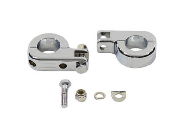 Billet Footpeg Mount Set 0 /  Custom application to clamp to 1-1/4