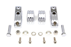 Billet Footpeg Mount Set 0 /  Custom application to clamp to 1-1/4" engine bars"