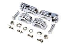 Load image into Gallery viewer, Billet Footpeg Mount Set 0 /  Custom application to clamp to 1-1/4&quot; engine bars&quot;