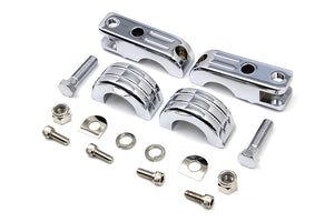 Billet Footpeg Mount Set 0 /  Custom application to clamp to 1-1/4" engine bars"