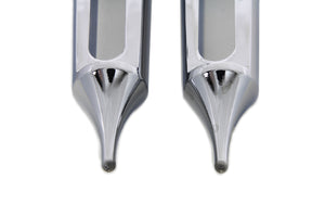 Chrome Dagger Slot Footpeg Set 0 /  All models with female mounting block