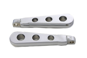 Chrome Spoon Footpeg Set 0 /  All models with female mounting block