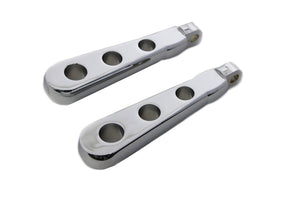 Chrome Spoon Footpeg Set 0 /  All models with female mounting block