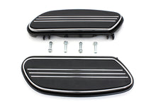 Load image into Gallery viewer, Driver Black Footboard Set 1986 / UP FLST 1980 / UP FLT 1980 / UP FLT