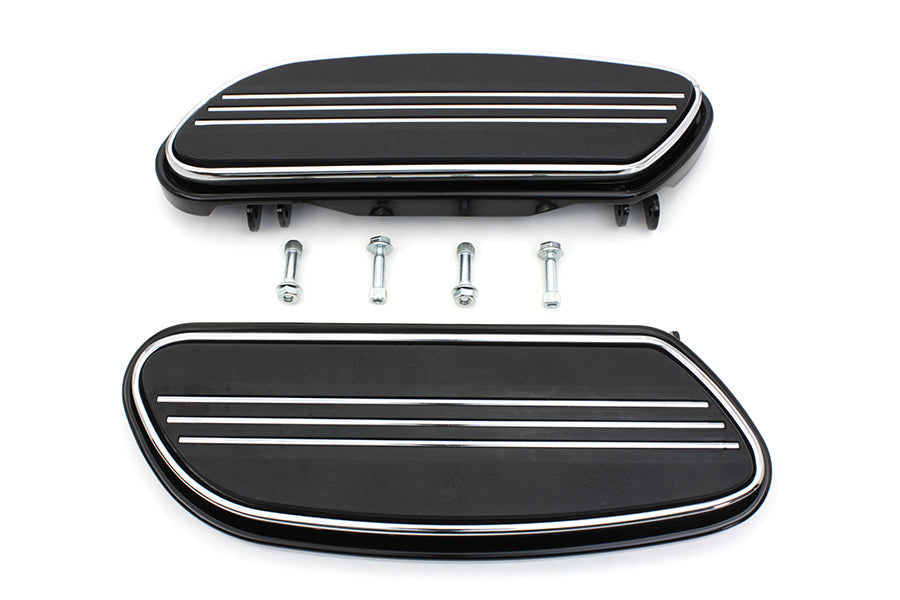 Driver Black Footboard Set 1986 / UP FLST 1980 / UP FLT 1980 / UP FLT