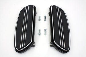 Driver Black Footboard Set 1986 / UP FLST 1980 / UP FLT 1980 / UP FLT