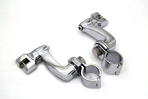 Highway Bar Footpeg Mount Set 0 /  Custom application for 1-1/4" bars"