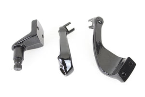 Black Driver Replica Footpeg Mount Set 1982 / 1994 FXR 1982 / 1994 FXR