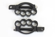 Load image into Gallery viewer, Knuckle Footpeg Set Black 0 /  All models with female mounting block