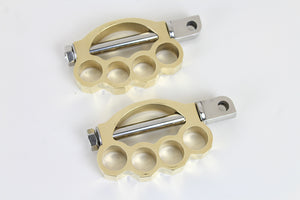 Knuckle Footpeg Set Sand 0 /  All models with female mounting block