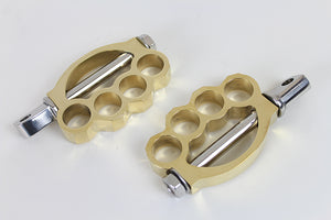 Knuckle Footpeg Set Sand 0 /  All models with female mounting block