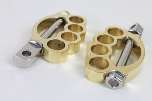 Knuckle Footpeg Set Sand 0 /  All models with female mounting block