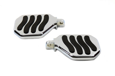 Chrome Mini Peg-board Set with Wave Design 0 /  Custom application to replace pegs with male clevis mount