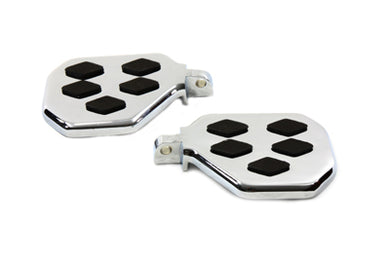 Chrome Mini Peg-board Set with Diamond Design 0 /  Custom application to replace pegs with male clevis mount