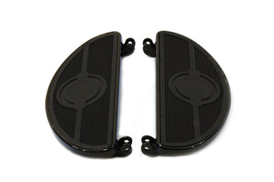 Driver Black Footboard Set with Bullseye Design 1940 / 1984 FL 1940 / 1946 U 1940 / 1952 W 1941 / 1972 G