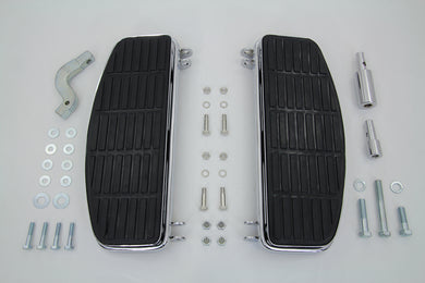 Driver 'D' Shape Footboard Set Chrome 1940 / 1984 FL 1940 / 1946 U 1940 / 1952 W 1941 / 1972 G