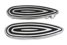 Load image into Gallery viewer, Billet Footboard Set Chrome 1980 / UP FLT 1986 / UP FLST 1980 / UP FLT