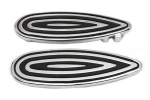 Billet Footboard Set Chrome 1980 / UP FLT 1986 / UP FLST 1980 / UP FLT