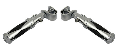 Diamond Style Footpeg Set 0 /  All models with 1 engine bar