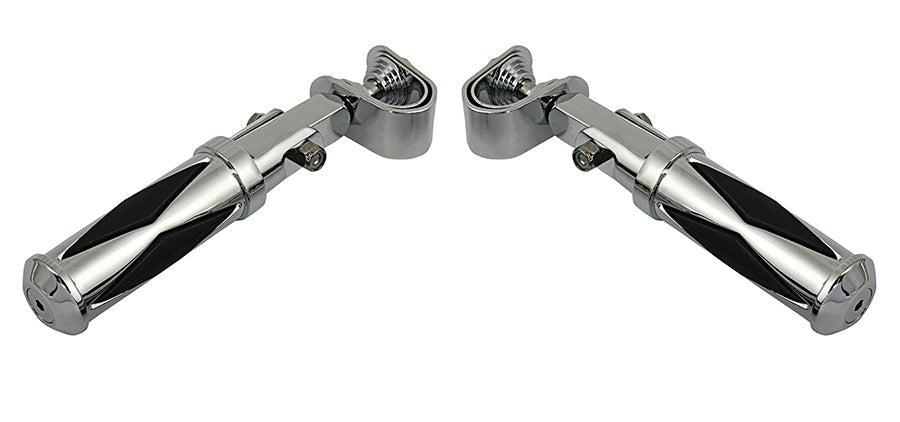 Diamond Style Footpeg Set 0 /  All models with 1 engine bar