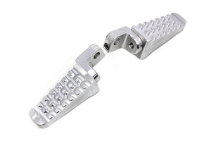 Polished Racer Style Footpeg Set 0 /  All models with female mounting blocks