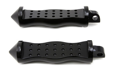 Black Form Factor Footpeg Set Druid Style 0 /  All models with female mounting block