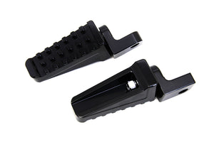 Black Racer Style Footpeg Set 0 /  All models with female mounting blocks