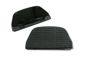 Black Block Rear Passenger Footboard Kit 1986 / UP FLT 2000 / 2017 FLST 2000 / 2017 FXST 2006 / 2017 FXD models equipped with footboard supports