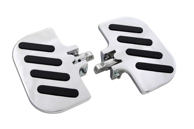 Chrome Slot Inverted Passenger Footboard Set 0 /  Custom applications