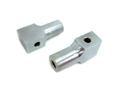 Footpeg Yoke Set 0 /  Custom application utilizes a 3/8 mounting hole.