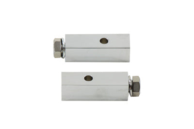 Footpeg Bar Set Aluminum 0 /  Custom application utilizes a 3/8 mounting hole